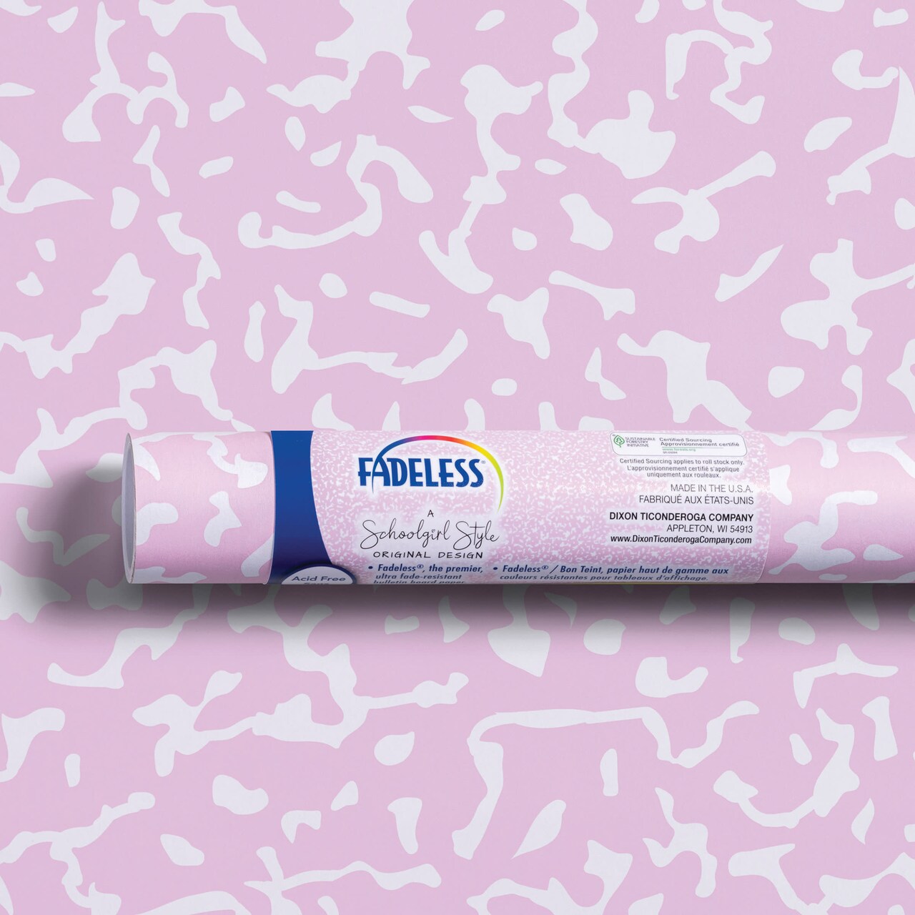 Fadeless Schoolgirl Style Bulletin Paper - Junior Year, 47-1/4" x 25' Roll